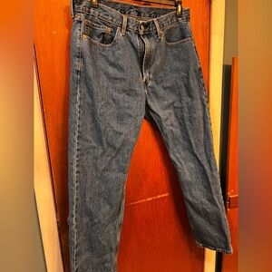 Levi's 505 Relaxed Fit Blue Jeans